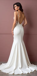 Classic Mermaid Wedding Dress with a Stunning and Romantic Silhouette