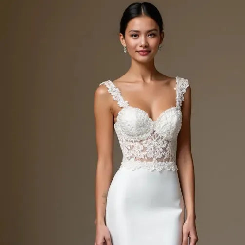 Mermaid Wedding Dress for Trendy Brides Who Love a Unique Style