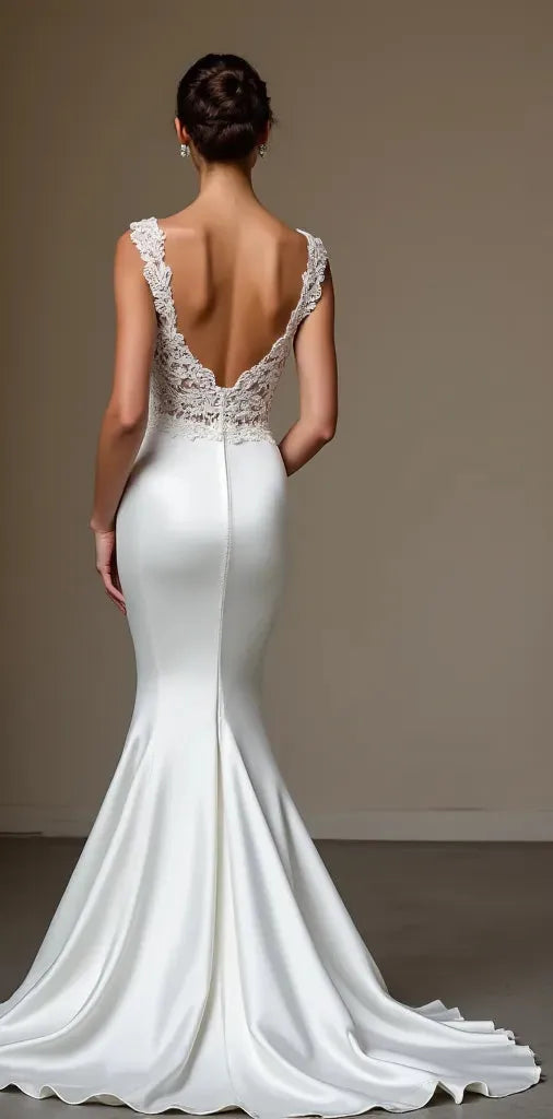 Mermaid Wedding Dress for Trendy Brides Who Love a Unique Style