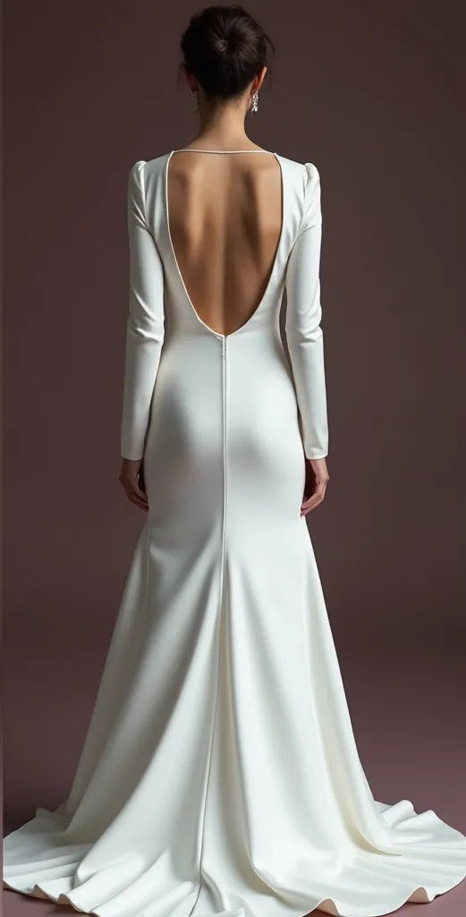 Mermaid Wedding Gown for Glamorous Brides Who Want a Red Carpet Look