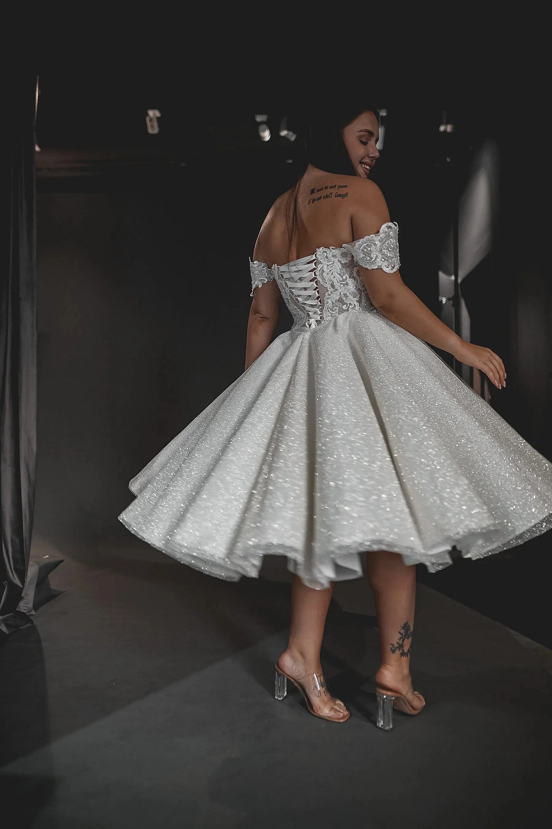 Lace Wedding Dress Vestido De Novia Bow Court Train Dress Mermaid Princess Gown Satin Modern Satin