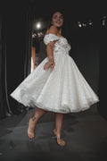 Lace Wedding Dress Vestido De Novia Bow Court Train Dress Mermaid Princess Gown Satin Modern Satin