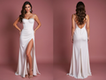Classic A-Line Bridal Gown with a Structured Bodice