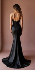 Black Wedding Dress with a Dramatic Silhouette for an Elegant Look
